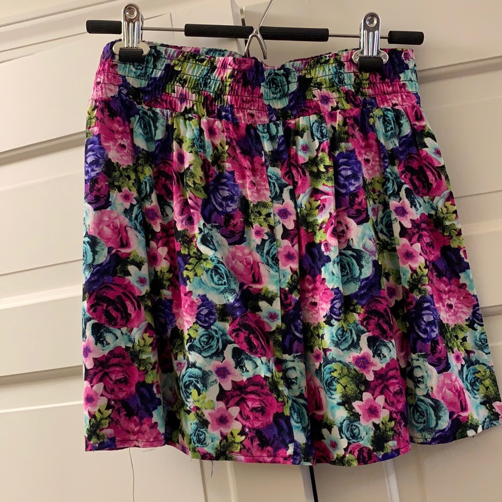 Floral Skater Skirt
